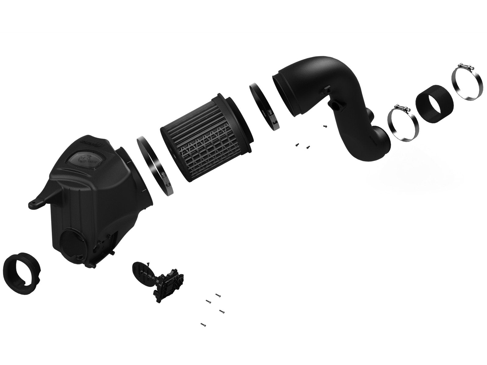 Momentum HD aFe POWER Cold Air Intake System w/Pro DRY S Filter, #51-72005, Black