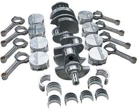 Competition Scat 1-40805BI Standard Weight Forged Rotating Assembly Kit: Chevy - Bal
