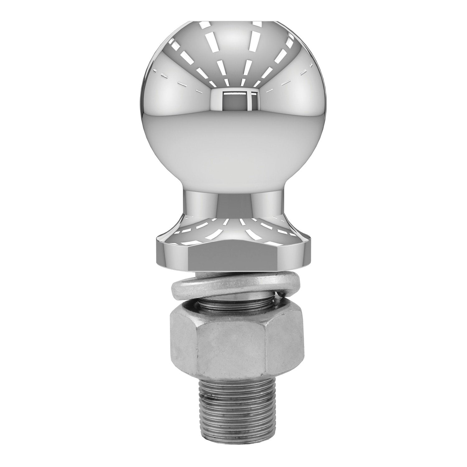 CURT 40039 Trailer Hitch Ball Chrome, 12,000 lbs, 2-5/16-Inch Diameter, 1 x 2-1/4-Inch Shank