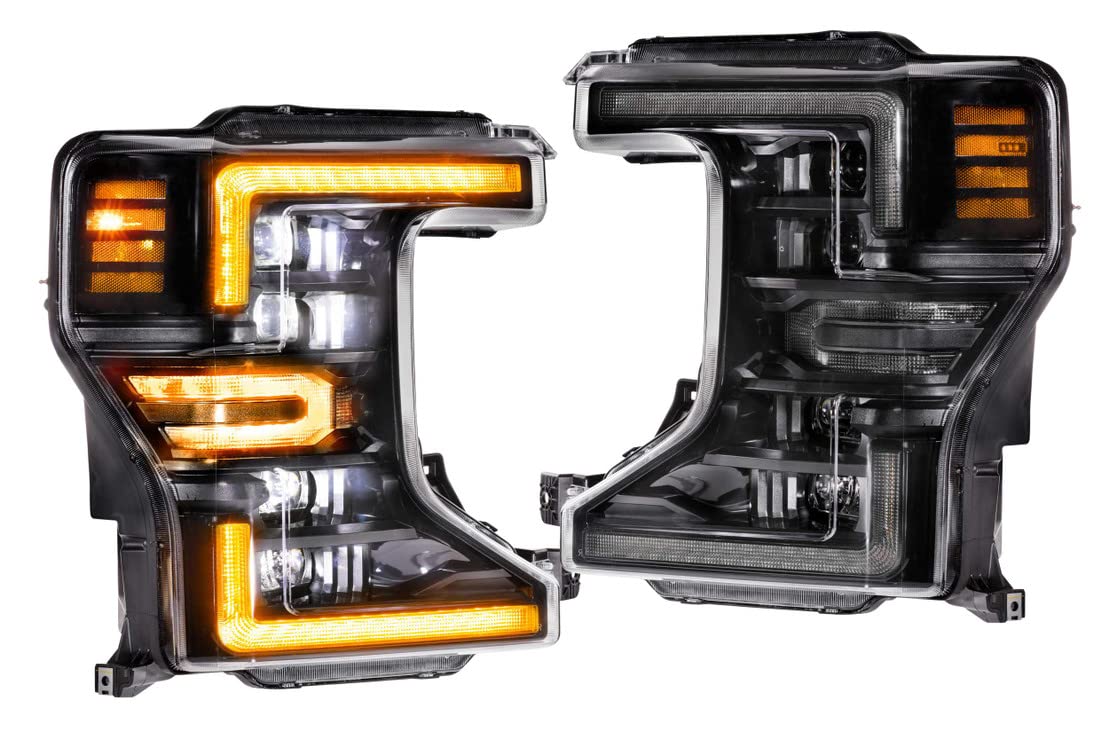 Ford Super Duty Morimoto XB LED Headlights (2020+) Pair of Plug and Play Headlight Assemblies (1 x LF508-A)
