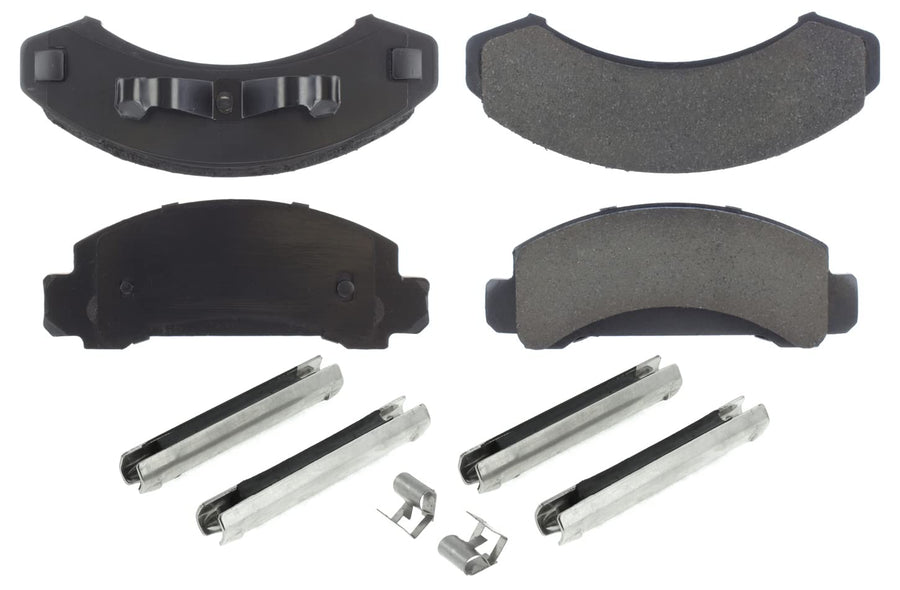 Posi-Quiet Centric 105.0387 Ceramic Brake Pad with Shims