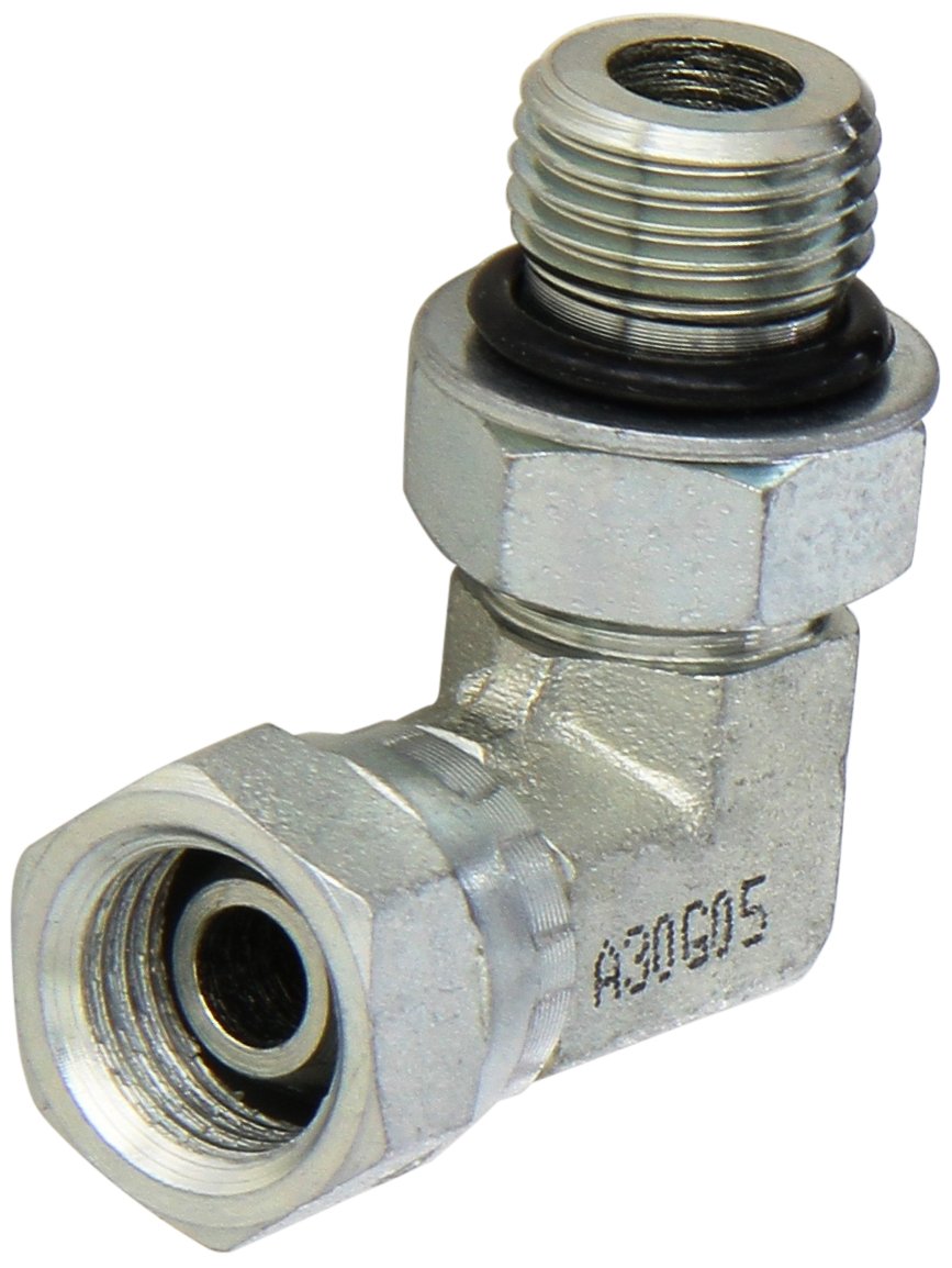 Gates Male G60289-0604 O Ring Boss to Female Pipe Swivel Npsm 90 (SAE to SAE)
