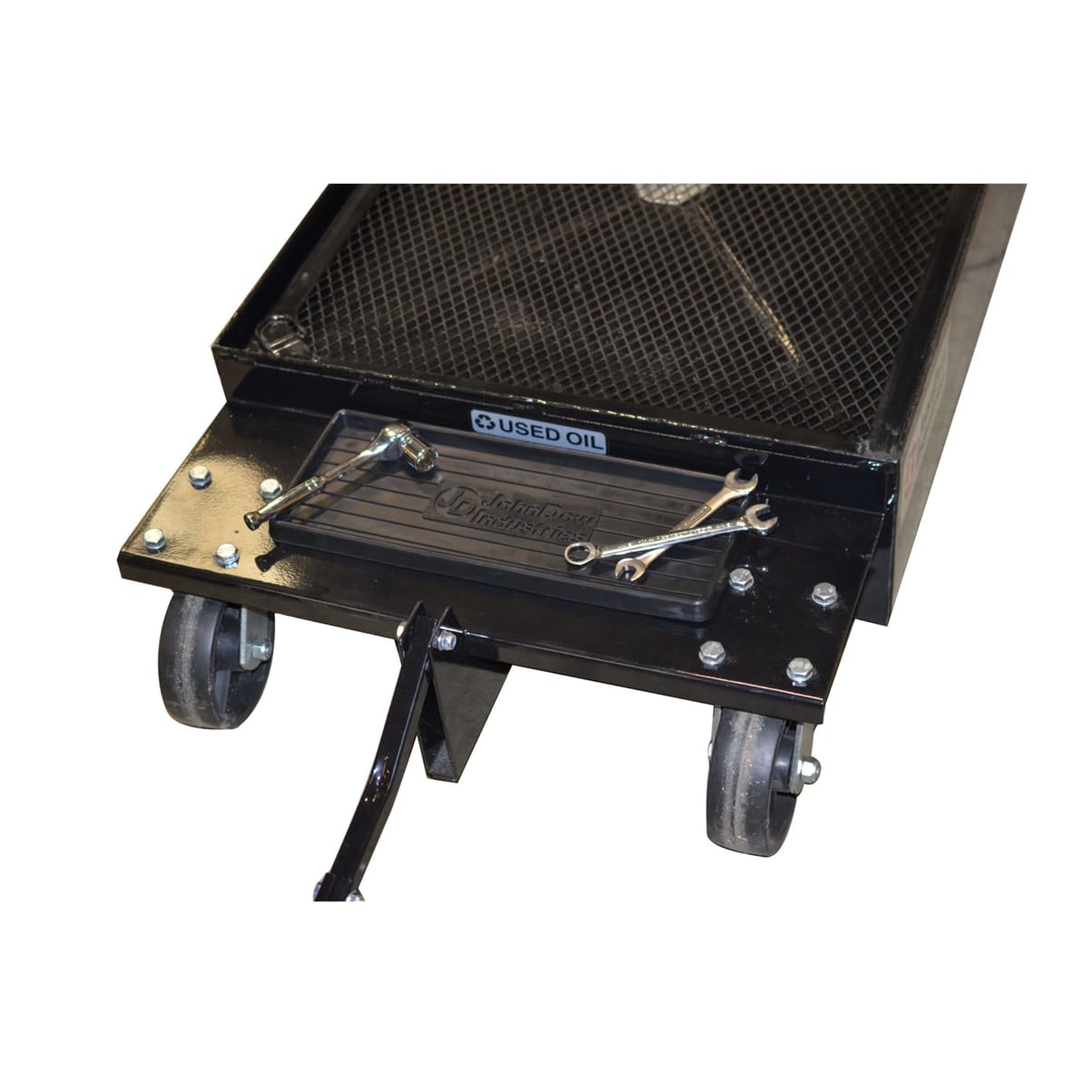 Tool Tray JohnDow Industries JDI-RT1, Non-Slip Heavy Duty Rubberized Tool Tray, Black 14 3/4″ Length x 6 1/4″ Height x 1″ Depth