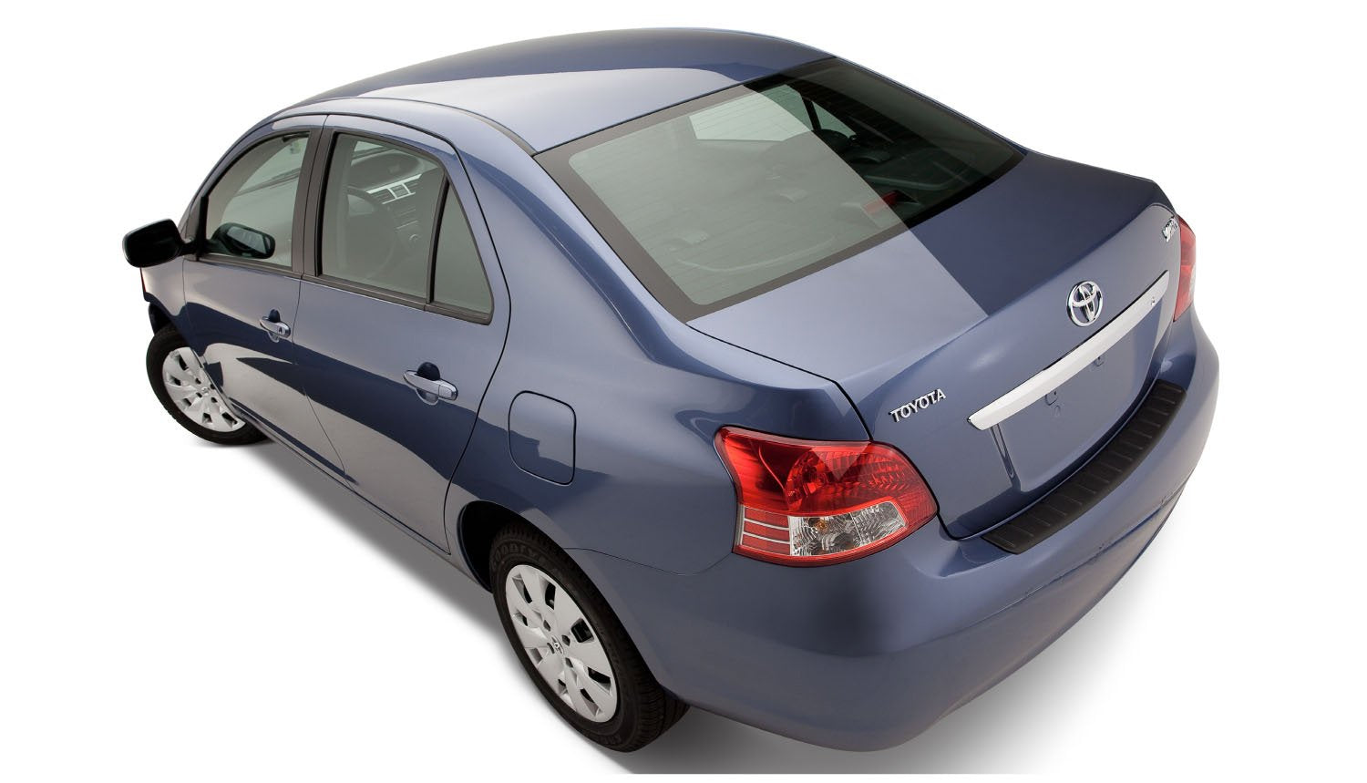 AVS Auto Ventshade Bumper/Protection | Fits 2009-2011 Toyota Yaris, 1 pc. | Black - 34013