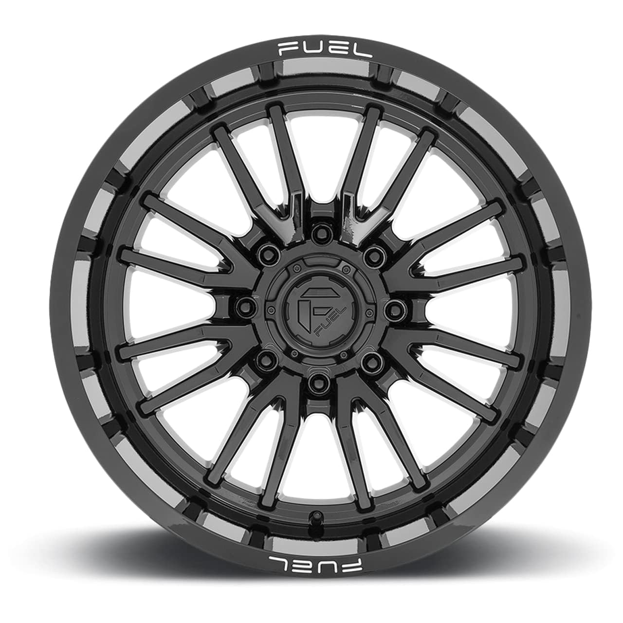 D760 CLASH FUEL OFF-ROAD 20X9, 8X170, 5.79, 20mm GLOSS BLACK - D76020901757
