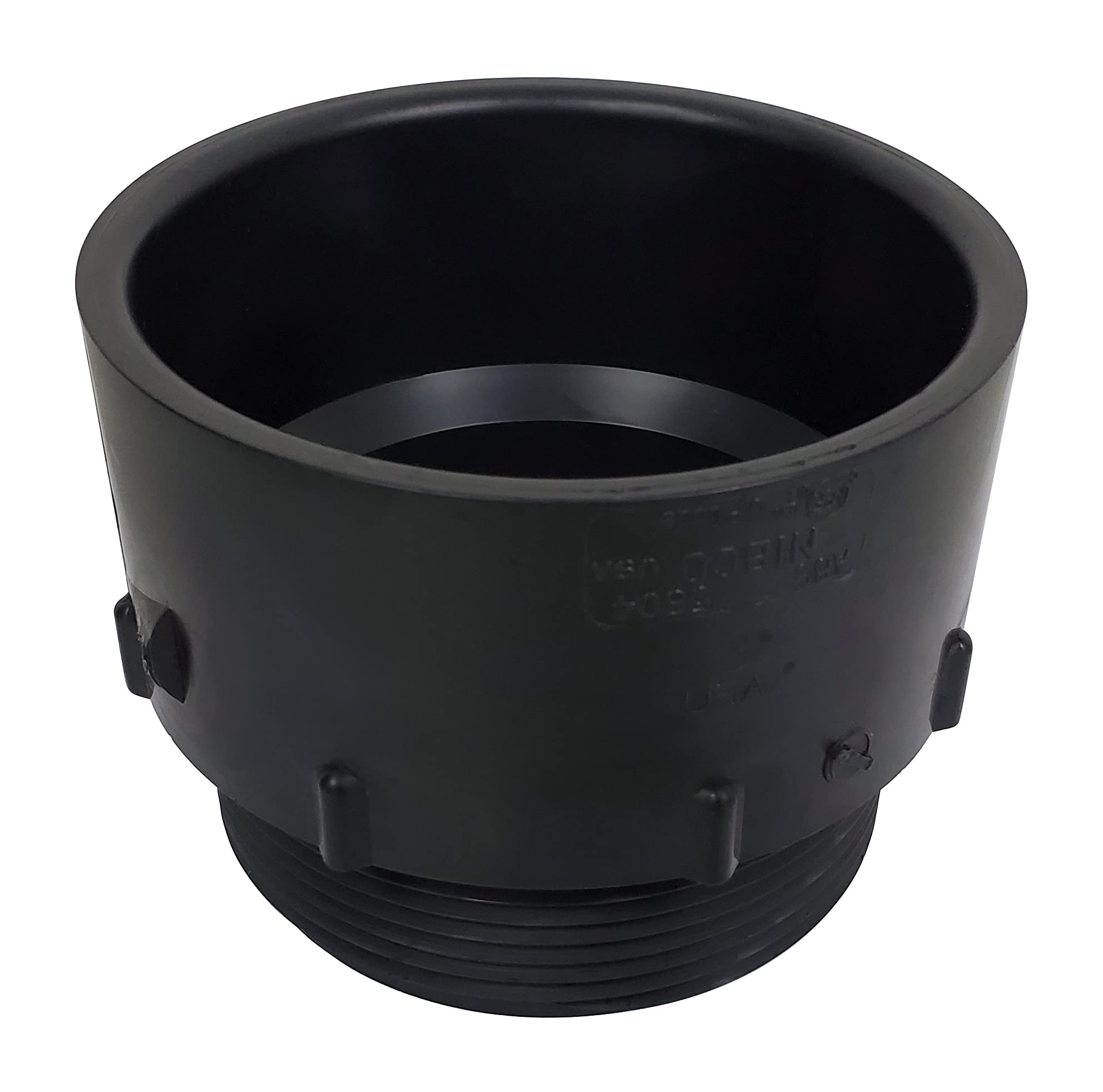 DWV Adaptor, ICON 14241 Fitting, 3" Threaded