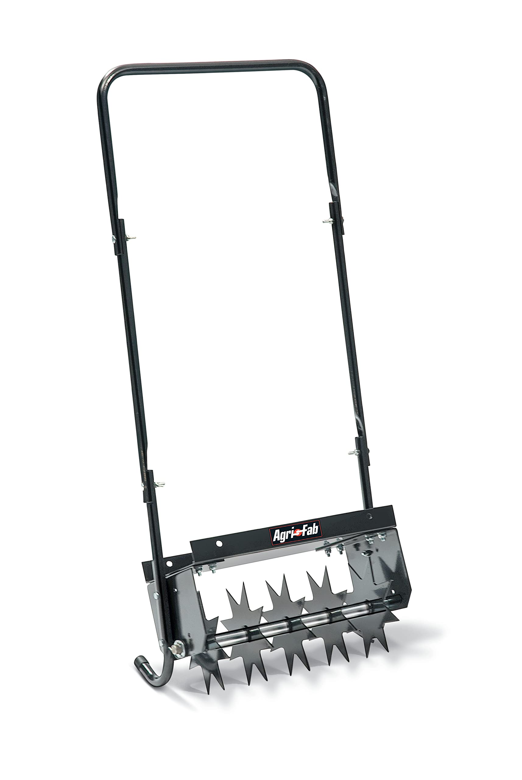 Push Agri-Fab 45-0365 Aerator Lawn Tool,16 Inch Push Lawn Aerator With 5 Aerating Spikes, Used for Lawn Care Maintenance