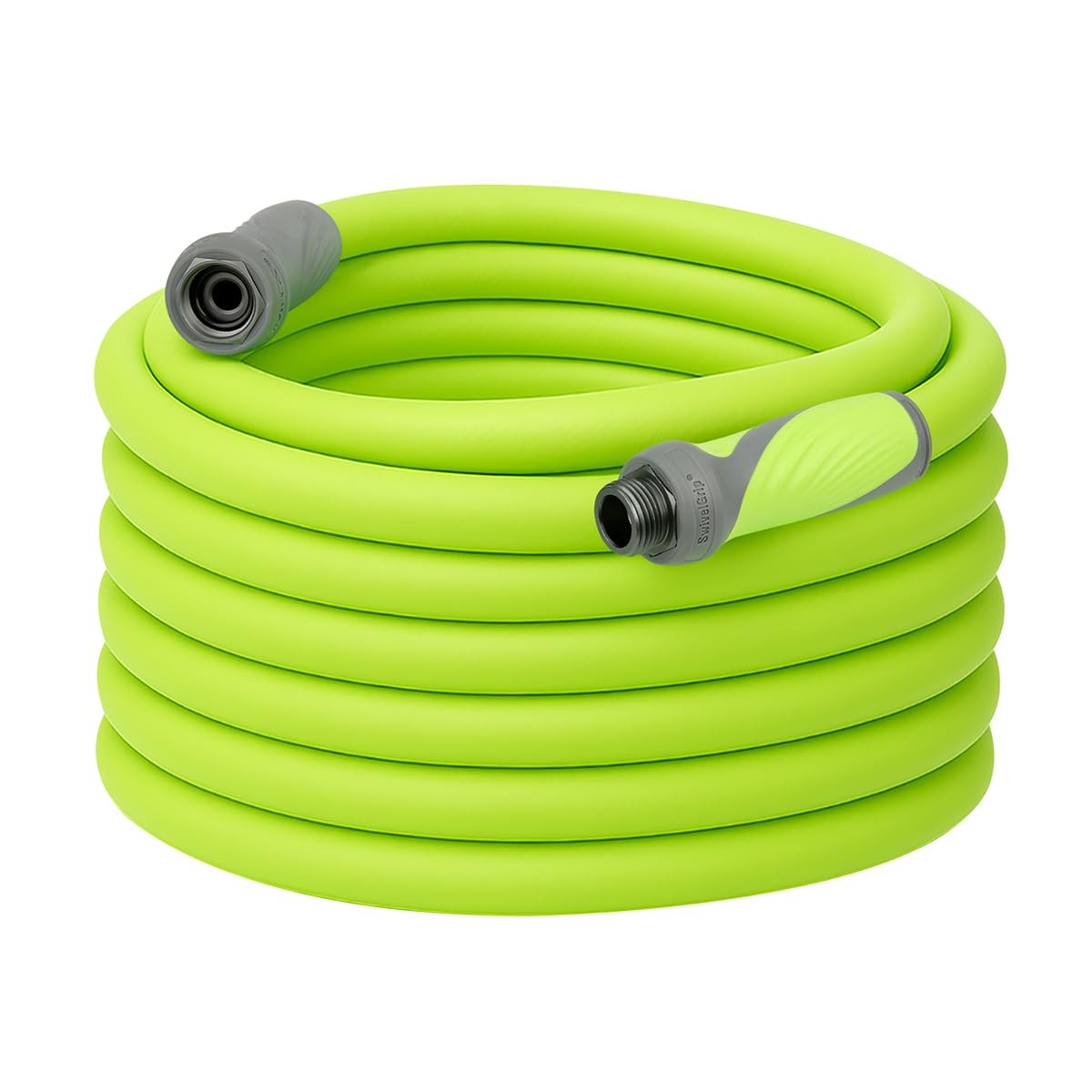 Garden Hose Flexzilla with SwivelGrip, 5/8 in. x 75 ft., Lightweight All-Weather Water Hose, Durable and Flexible, Leak-Free Connections