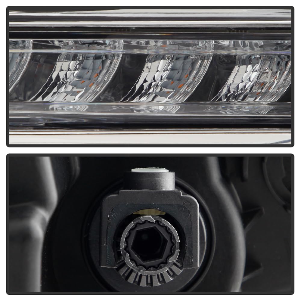 GMC Sierra 1500 19-22 Spyder (POE) Full LED w/LED Signal high Low Beam Headlight - OE Left