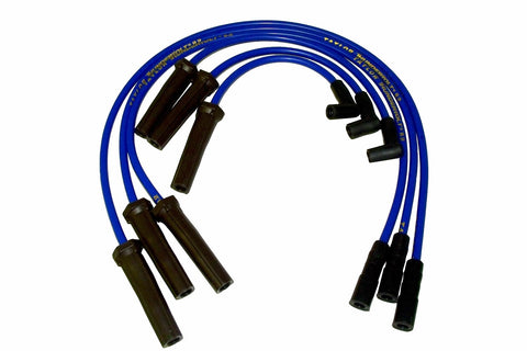 Thundervolt 8.2 Taylor Cable custom 6 cyl blue