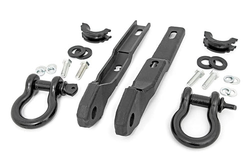 Rough Country Shackle Mount Kit Tow Hook for 2017-2021 Nissan Titan - RS160
