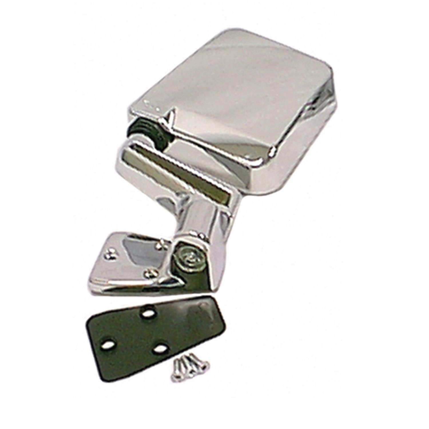 Door Mirror, Chrome | Rugged Ridge, Left | 11010.07 | Fits 1987-2002 Jeep Wrangler YJ/TJ