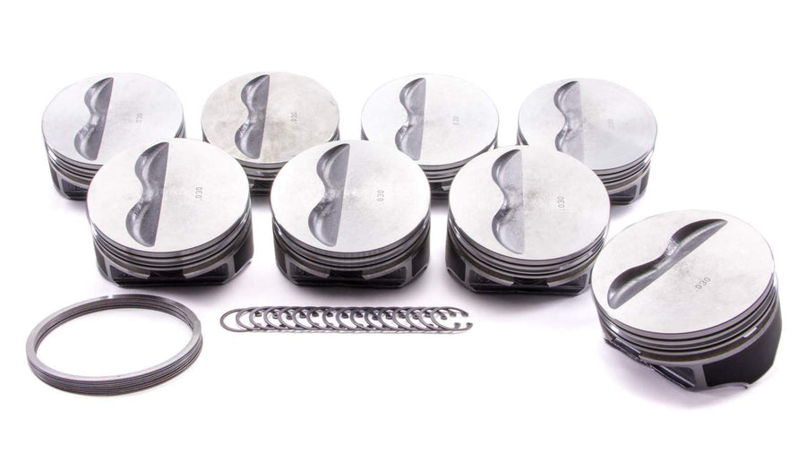 KB PISTON PERFORMANCE KB, Hypereutectic, 4.040 in Bore, 1/16 x 1/16 x 3/16 in Ring Grooves, Minus 5.00 cc