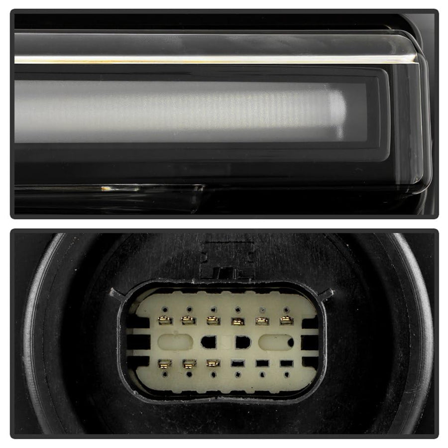 GMC Sierra 1500 22-24 SLT | Denali Full LED (Black & Chrome Bezel) Spyder Headlight - OE Right