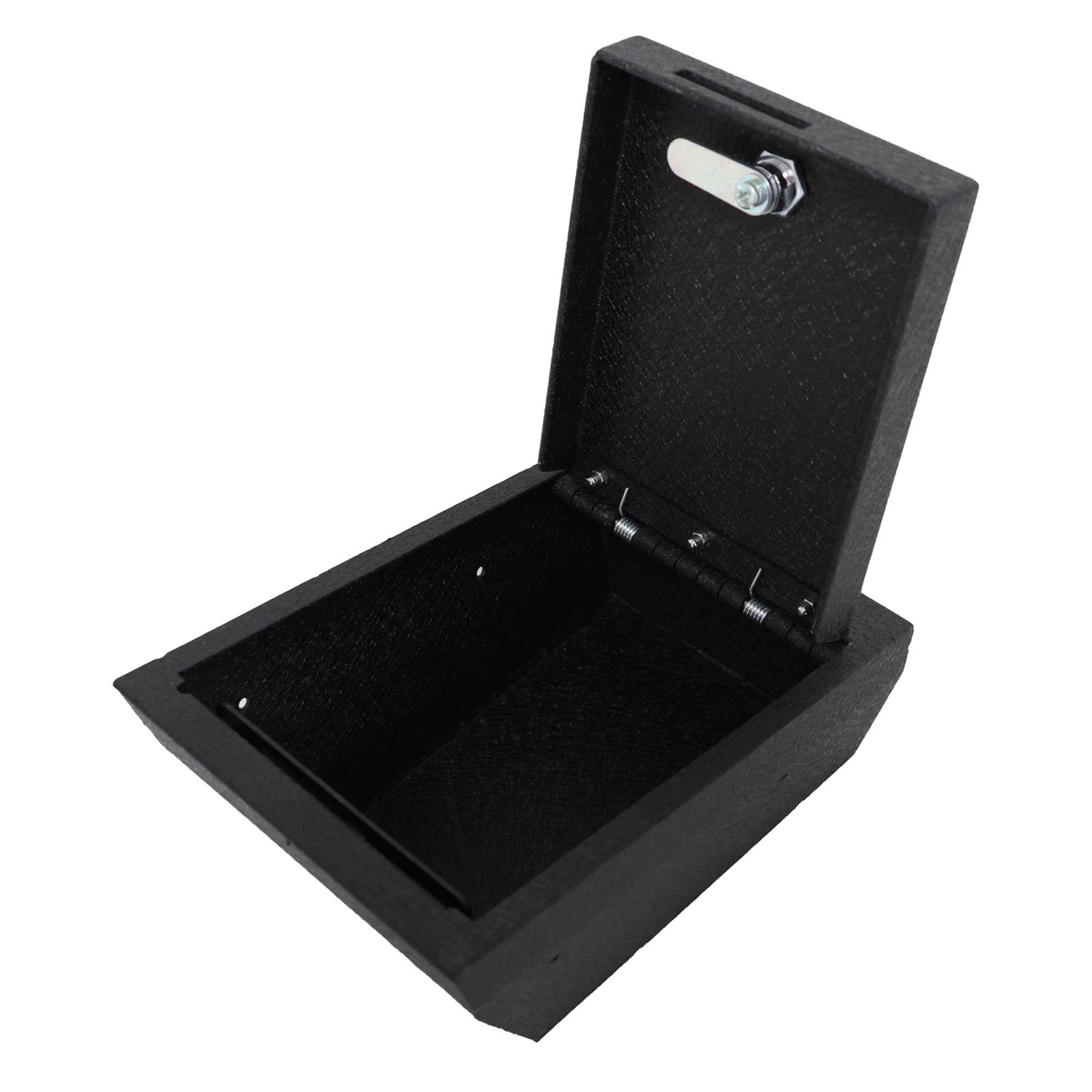 Center Console Safe Black Black Horse Compatible with 2021-2023 Tesla X -ASTX01