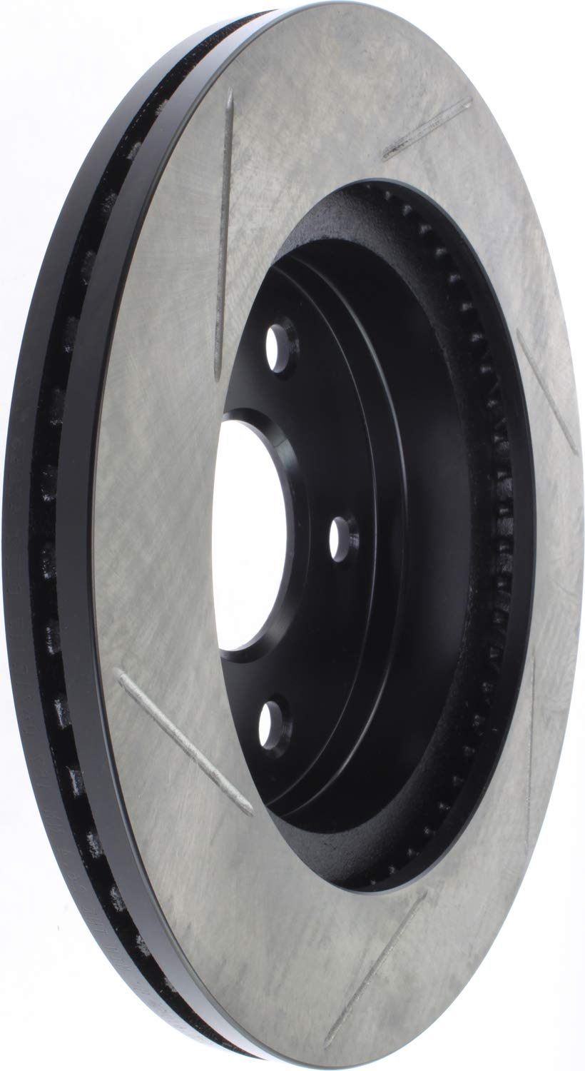 Front Left StopTech 126.67053SL Sport Slotted Brake Rotor