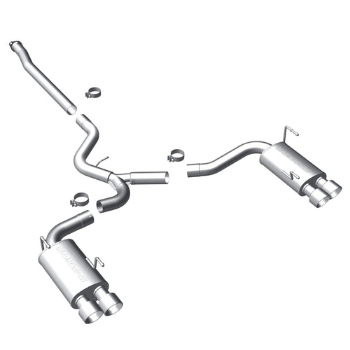 Large MagnaFlow Stainless Steel Performance Exhaust System Kit 15472