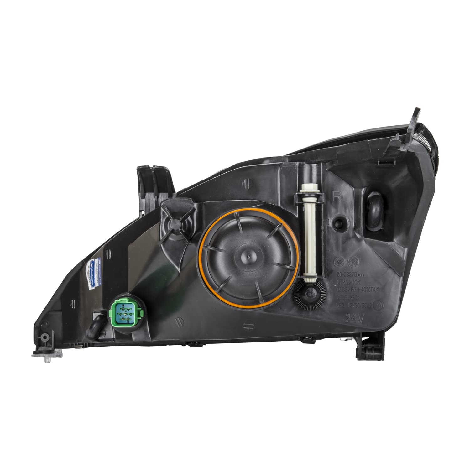 Right TYC Headlight Assembly Compatible with 2003-2004 Ford Focus