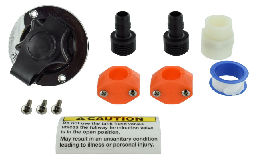 Valterra A71 Flush No-Fuss Accessory Kit , Yellow