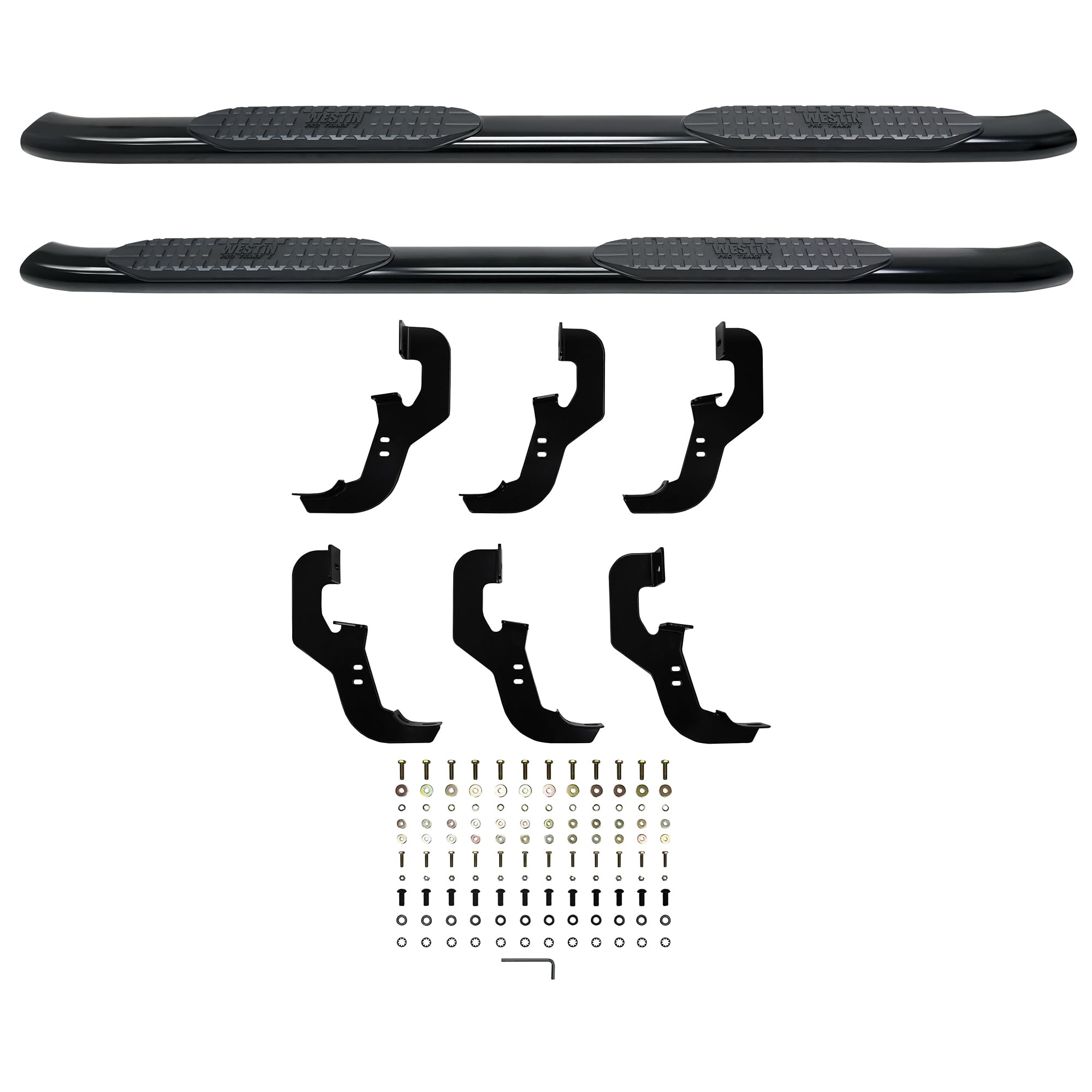 21-54135 Westin PRO TRAXX 5 in. Oval Nerf Step Bars