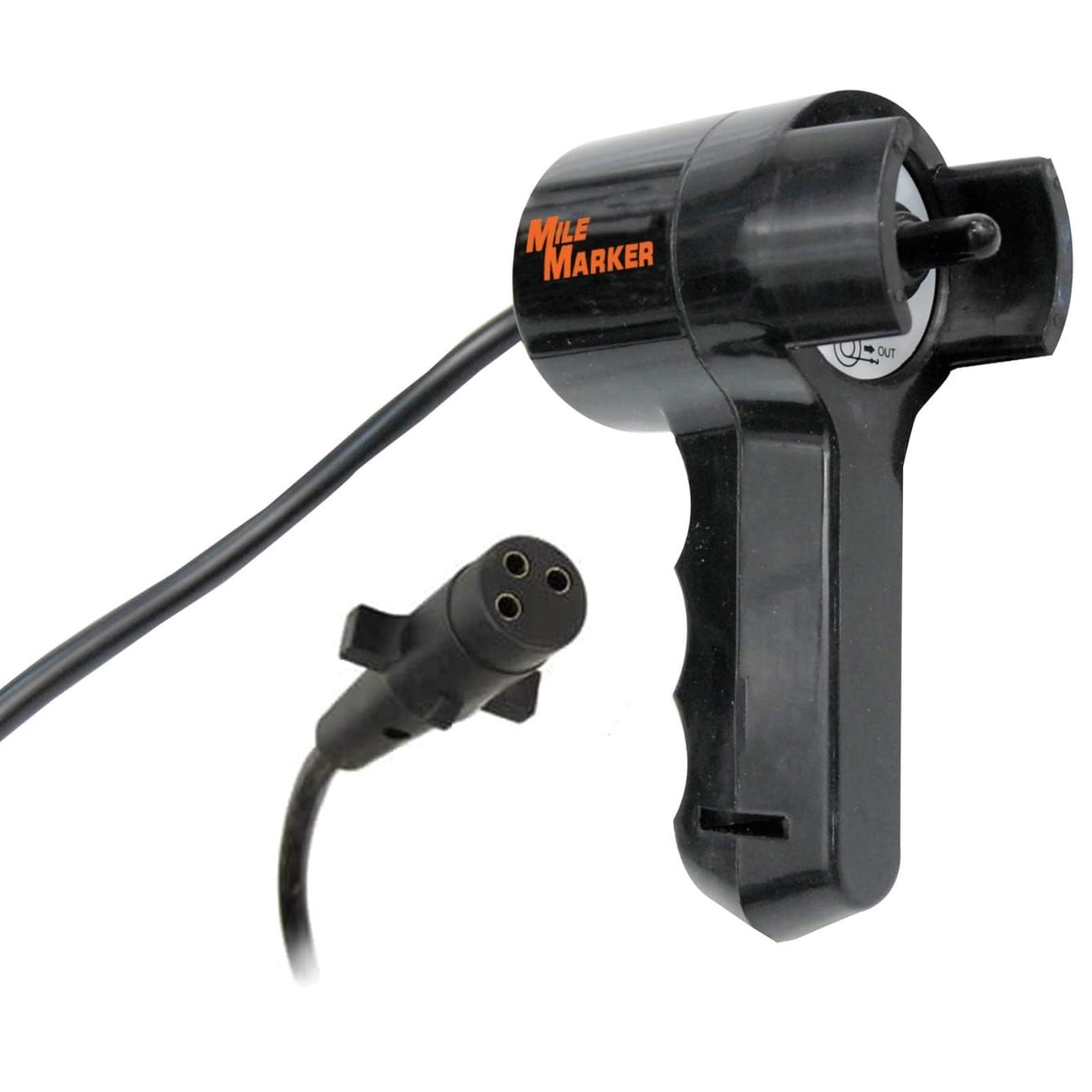 Electric Remote Mile Marker 76-50140-05B - Designed for All Electric Winches with Standard Solenoids - User Friendly Interface - 3 Pin Male Connection with Female Connector - Easy Installation