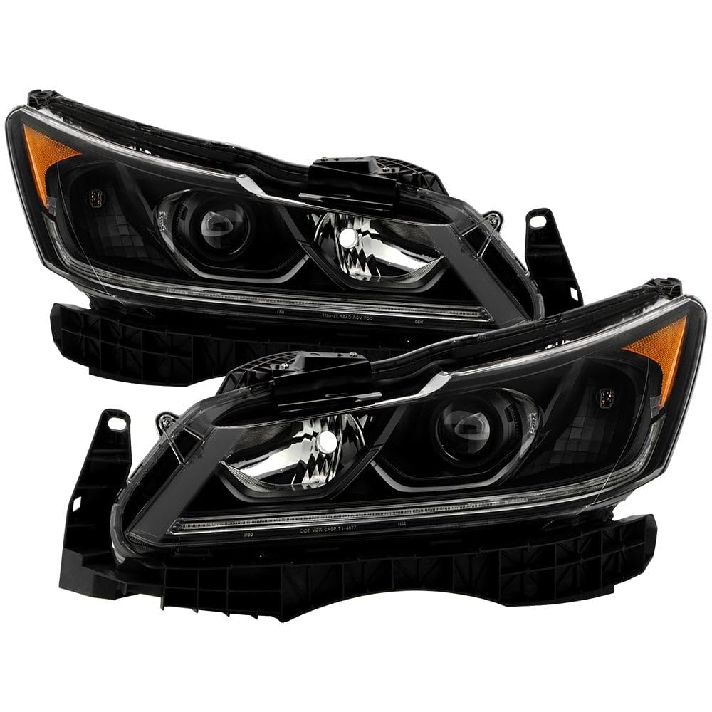 Honda Accord 16-18 (4 Door) Spyder (OE) Halogen Headlight - Low Beam-H11(Included) ; High Beam-HB3(Included) ; Signal-7440A(Included) - OE Black