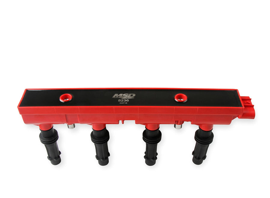 Blaster Series MSD 8236 Ignition Coil, Red