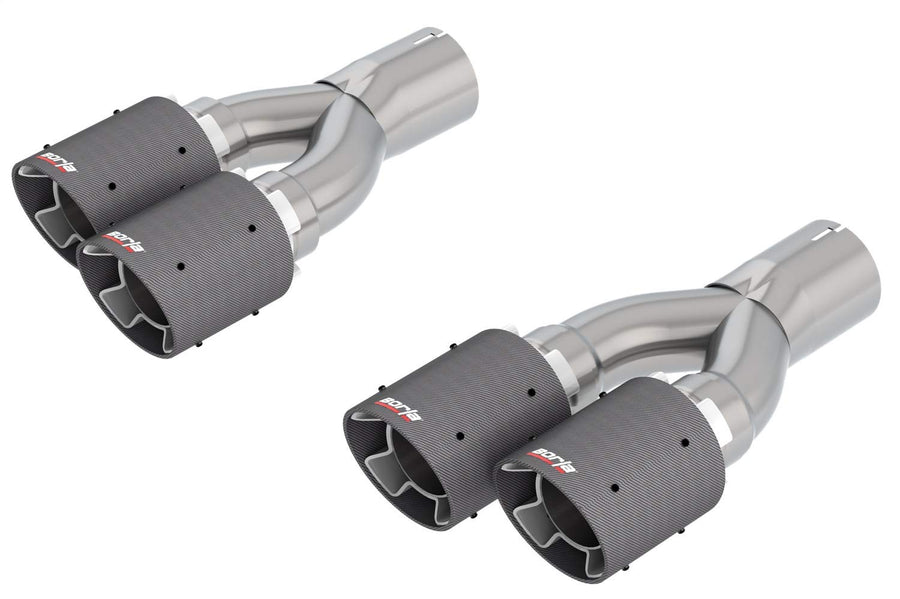 BORLA Exhaust Tips 60673CF for 2018-2021 Jeep Grand Cherokee Trackhawk WK2 6.2L V8 Automatic Transmission All Wheel Drive With BORLA Systems. Does NOT Fit Competitors Or O.E. Systems.