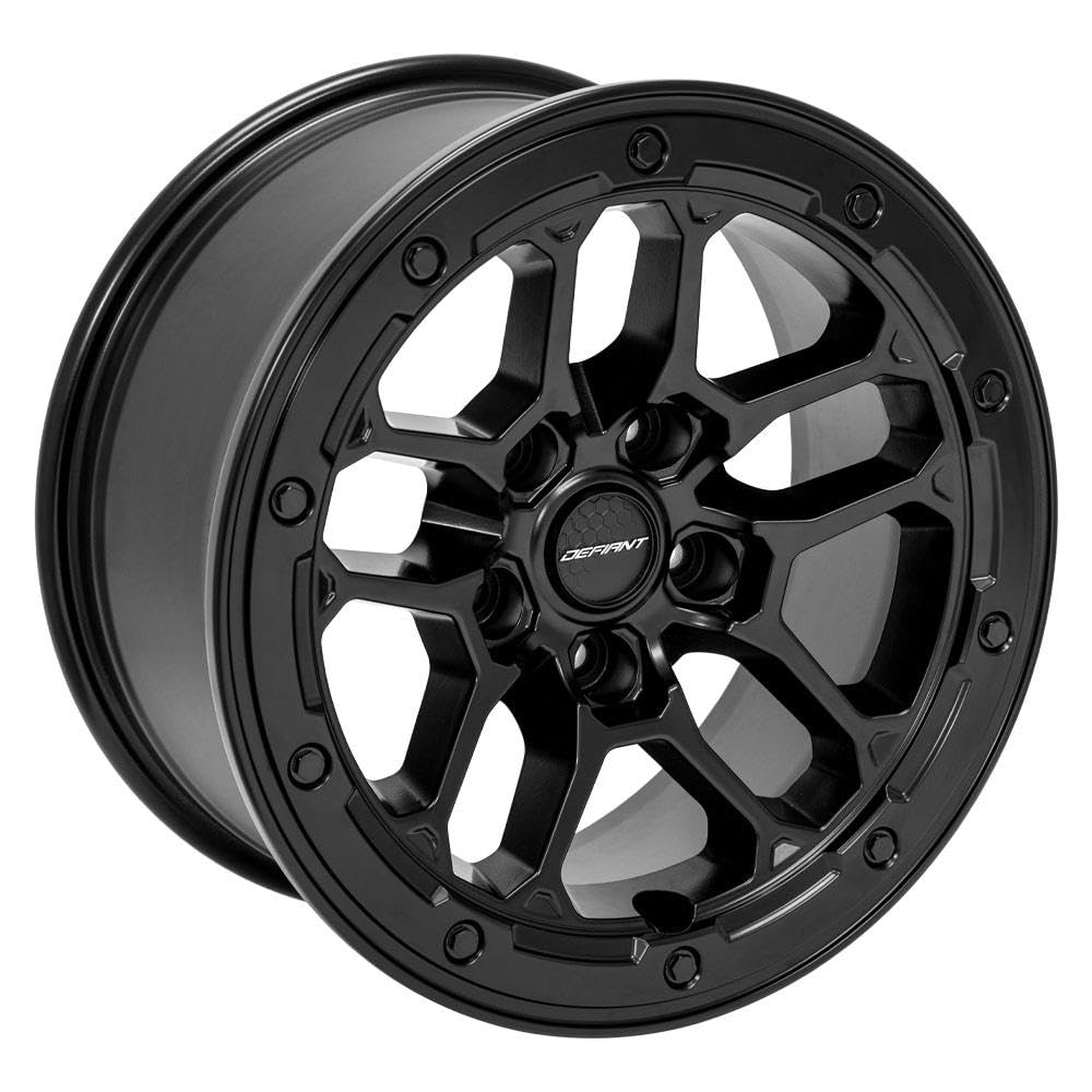 DF01 Wheels DEFIANT 17x8 5x5 +12et in Satin Black