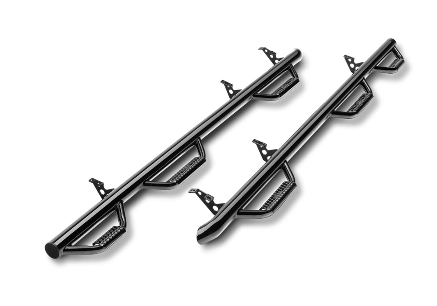 N-Fab C17113CC-6 Bed Access Gloss Black Nerf Step - Black-C17113CC-6