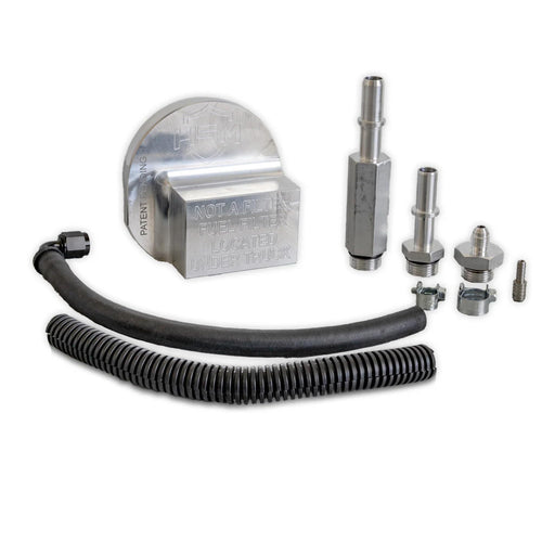 Upper Fuel Filter Bypass Kit H&S Motorsports Compatable With Ford Power Stroke 2011-2016 F250, F350, F450, F550