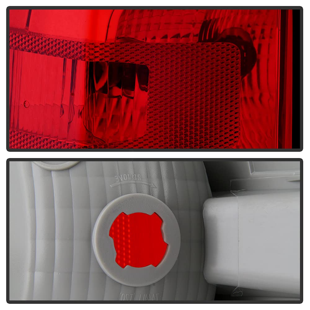 OEM style Xtune Tail Lights (ALT-JH-CS16-OE-RC) (POE)