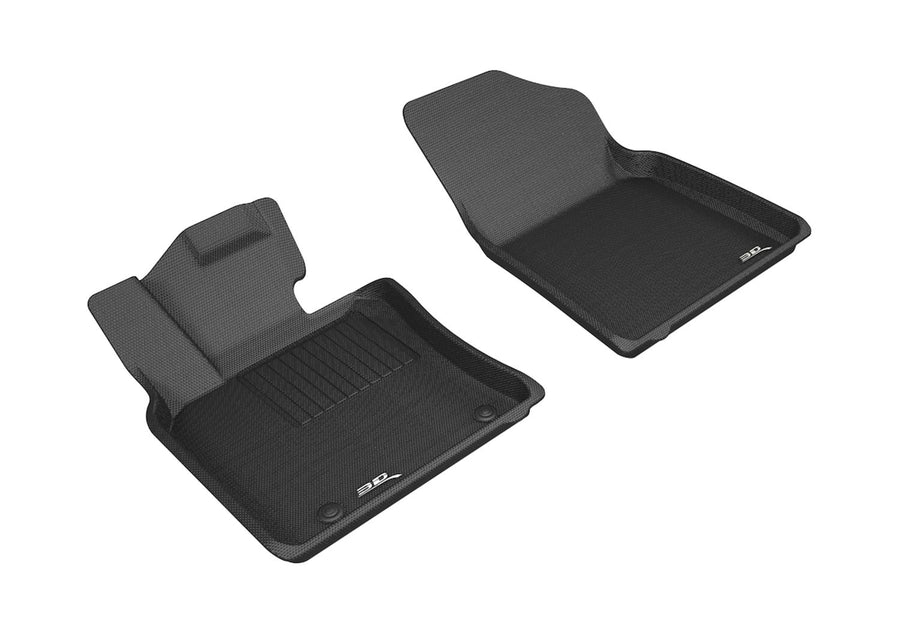 Kagu 3D MAXpider Custom Fit Floor Mat (Black) Compatible with Toyota Camry 2018-2026 - Front Row