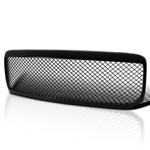 Honeycomb Mesh Hood Grille Spec-D Tuning Glossy Black Compatible with 1999-2004 Ford F250 F350 F450 Super Duty 2000-2004 Excursion