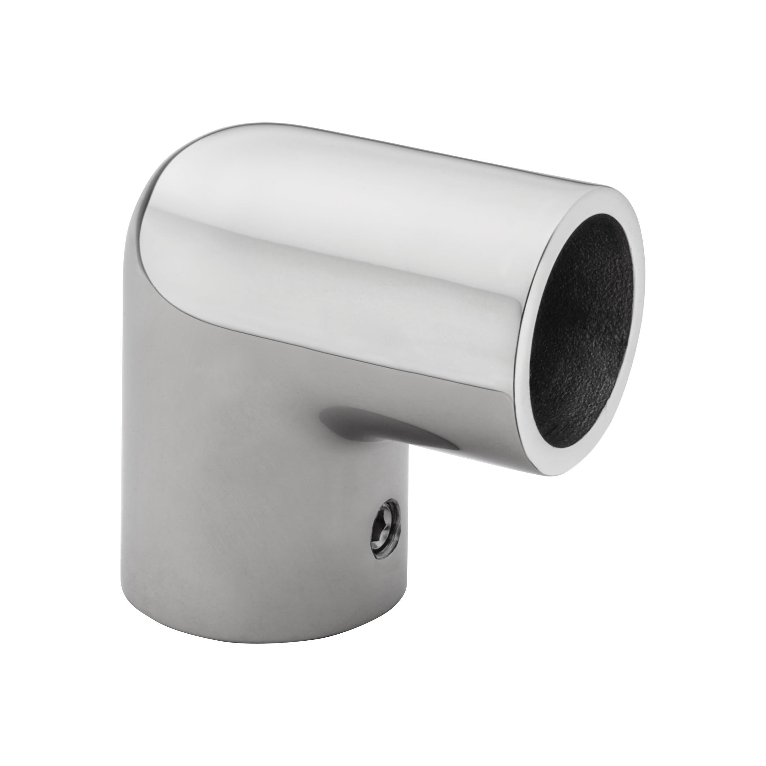 S-1491C Whitecap 90° Elbow Rail Fitting - 7/8", CP/Zamac