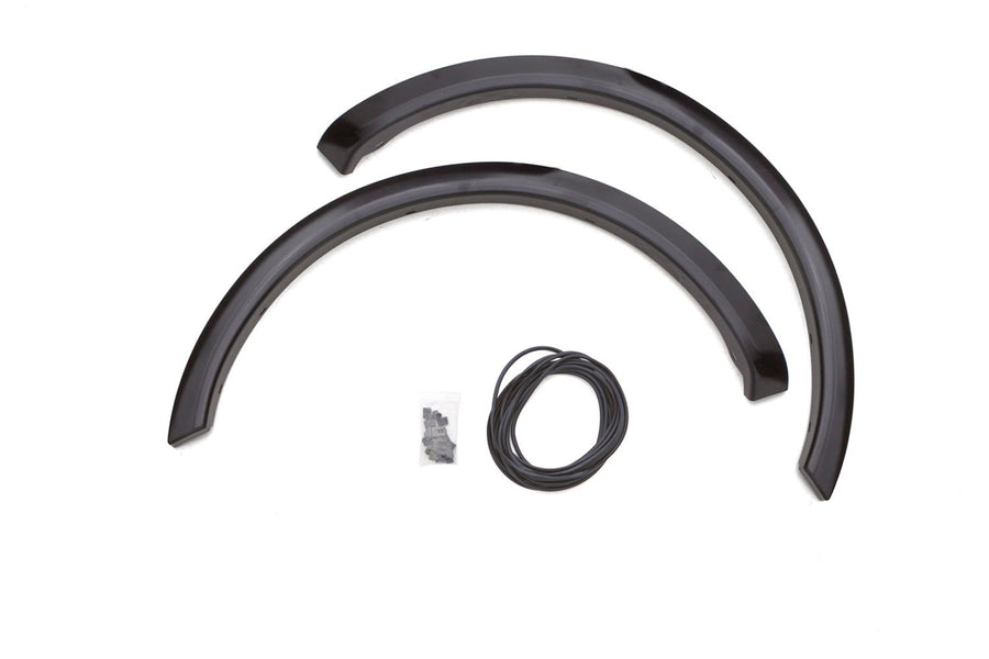 Lund SX311TA Black Elite Series Sport Style Textured Front Fender Flare - 2 Piece