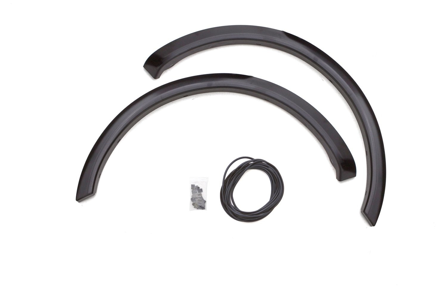 Lund SX311TA Black Elite Series Sport Style Textured Front Fender Flare - 2 Piece