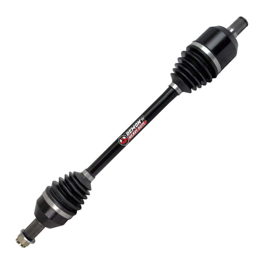 Demon Rear Powersports Heavy Duty Axle (1984-85) Compatible with Yamaha Zinger 60, in Chrome Coated for Premium Finish Apperance and High Strength Chromoly Steel with Dual Heat Treated
