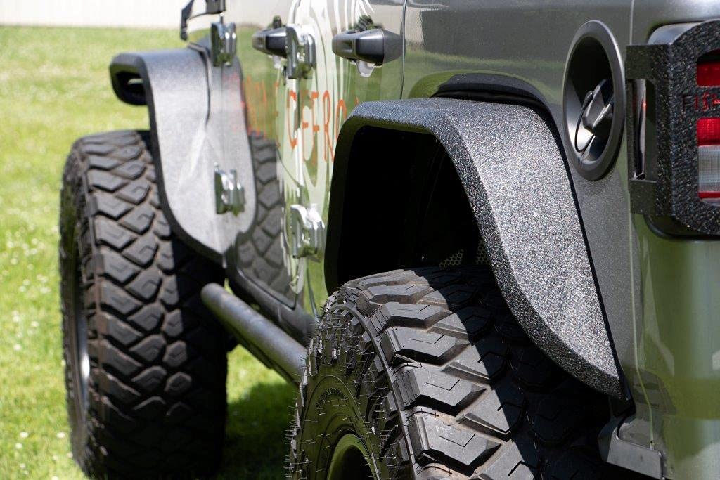 Kentrol Offroad FISHBONE KENFB33195R Rear Fendor Flares