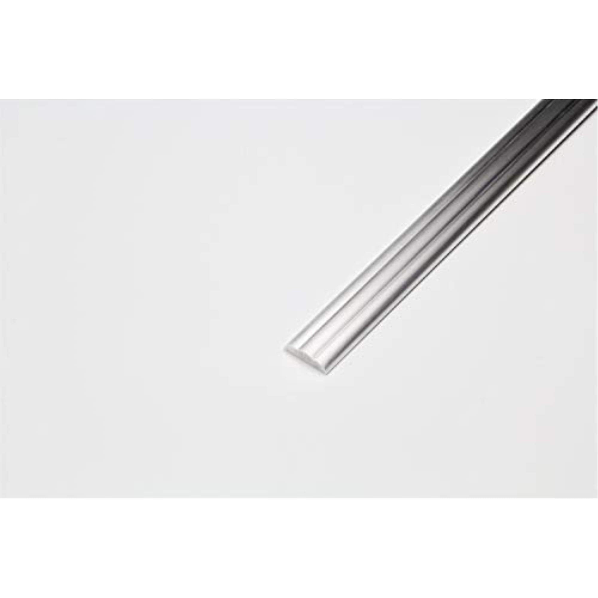 TRIM-01-8 Clayton Machine Works Exterior Trim; Ribbed Aluminum; 8 ft. Stick;