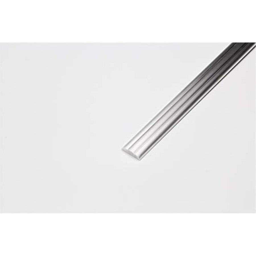 TRIM-01-8 Clayton Machine Works Exterior Trim; Ribbed Aluminum; 8 ft. Stick;