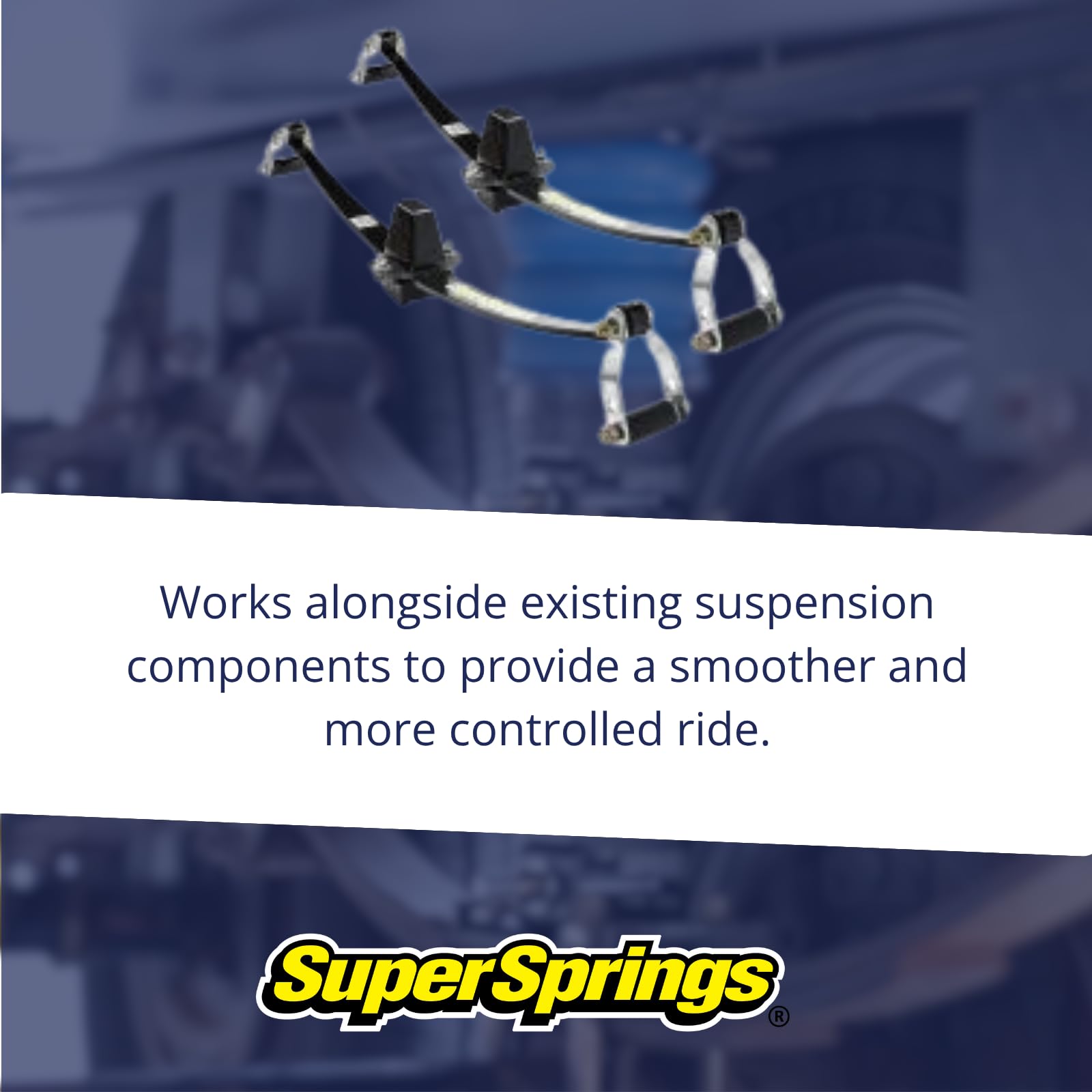 SuperSprings SSA4 for Toyota Tundra, Black