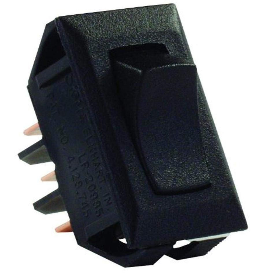 SPDT JR Products 12625 Black On/On Switch