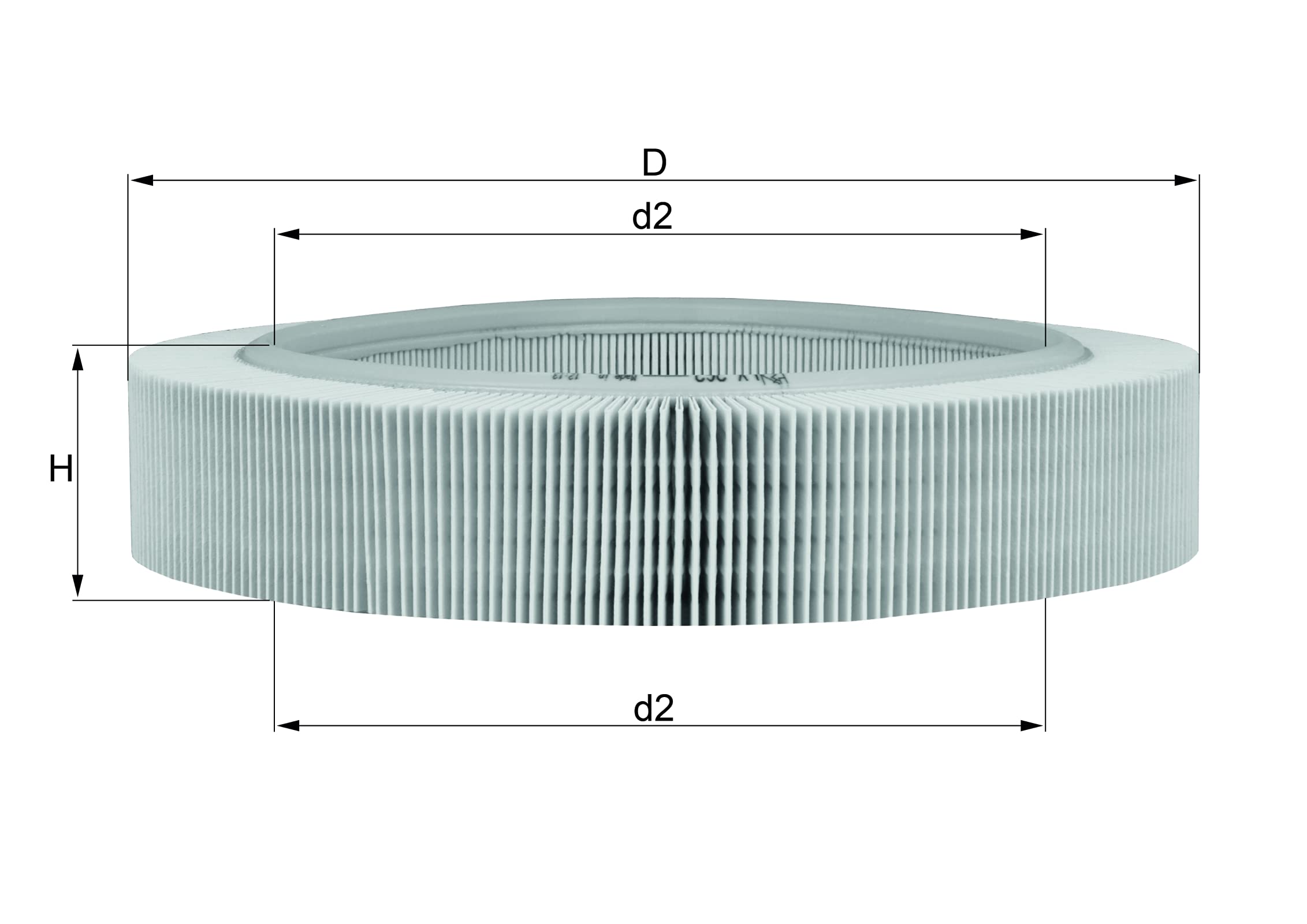Air Filter MAHLE LX 262