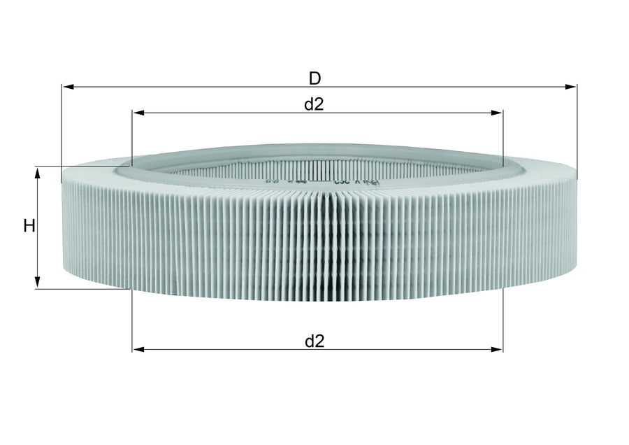 Air Filter MAHLE LX 262