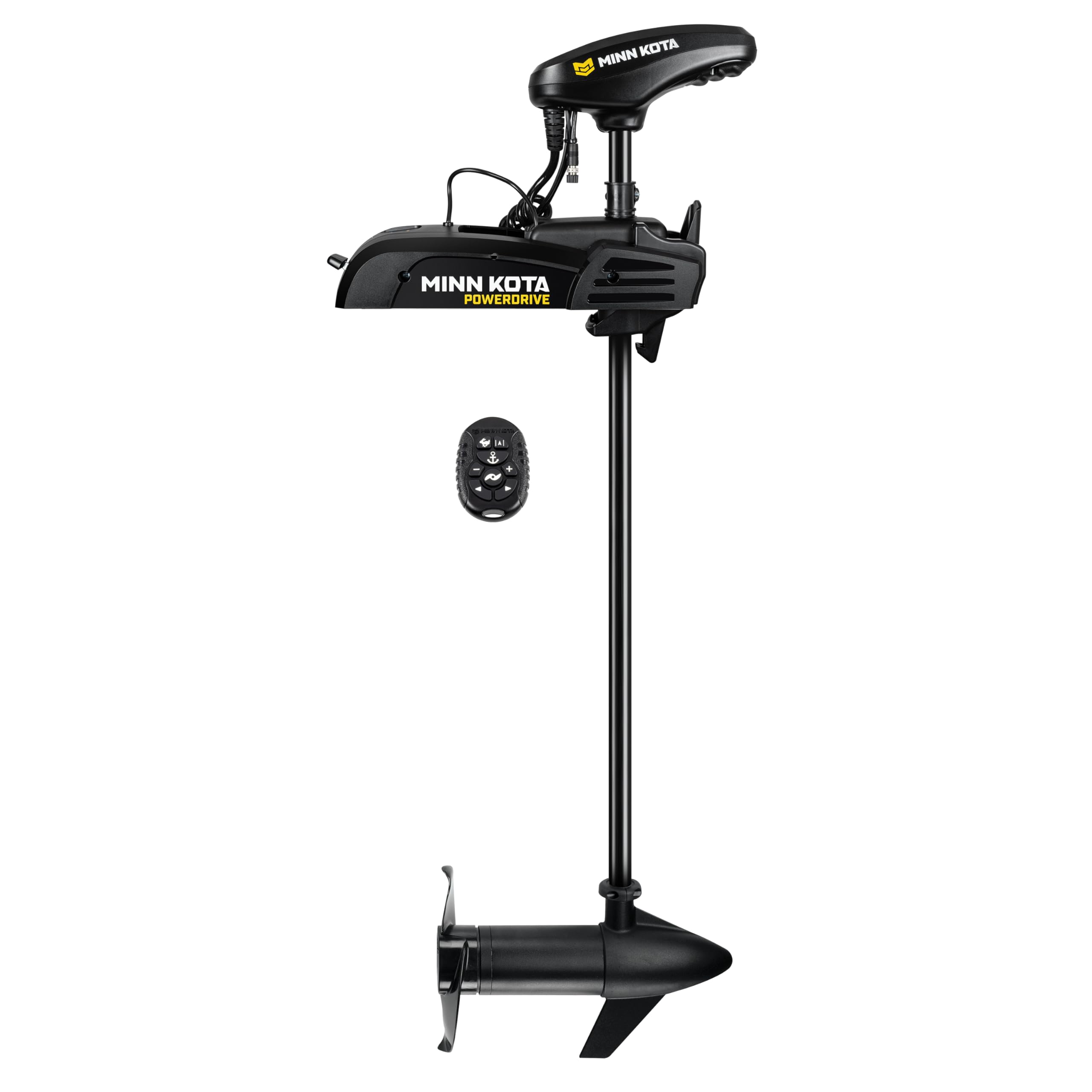 Minn Kota Bow-Mount PowerDrive Electric Trolling Motor with GPS – 55 Lb. Thrust, 54 in. Shaft, Freshwater