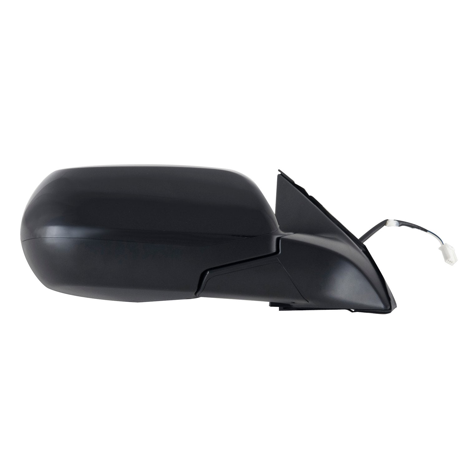 Fit System Side Passenger Mirror for Honda HR-V LX Model, Black, PTM Cover, Foldaway w/o CCD Camera, Power