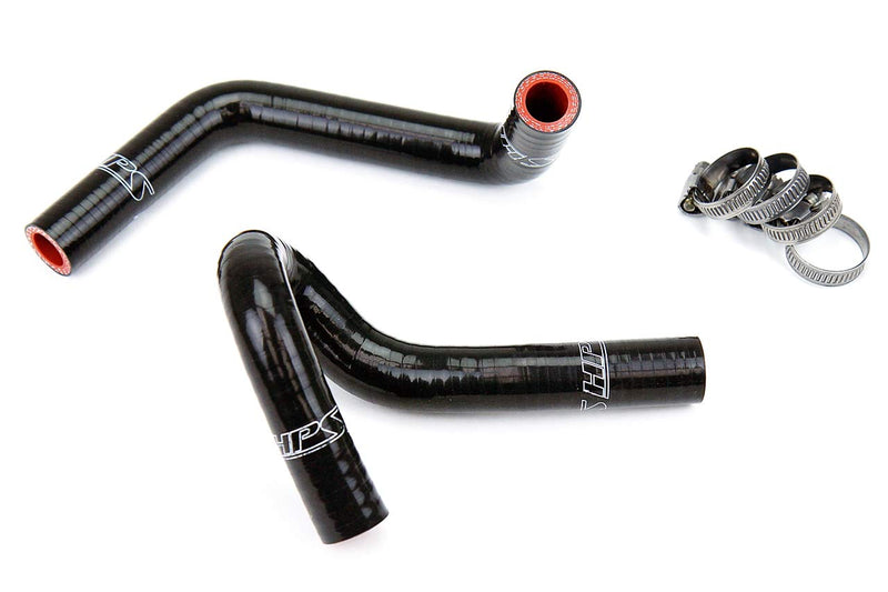 Black HPS 57-1310-BLK Silicone Heater Hose Kit (Coolant)