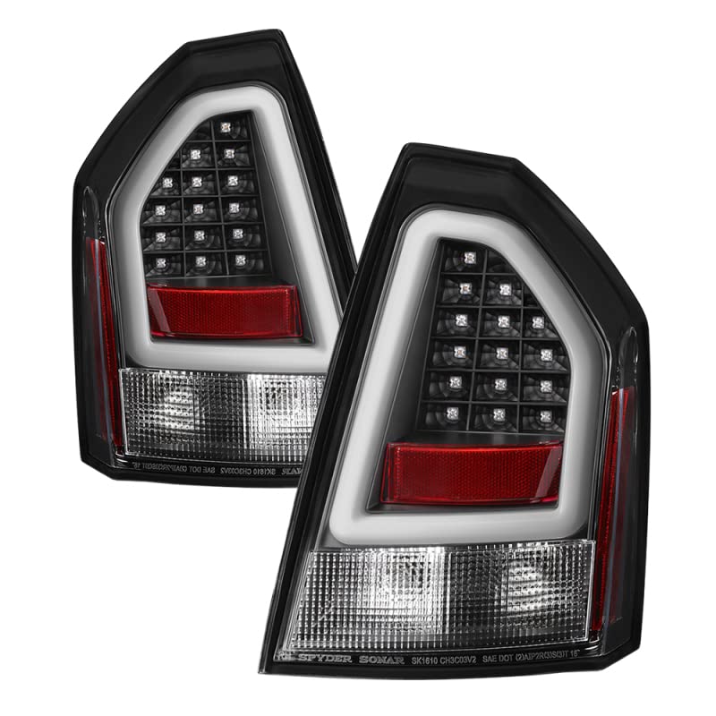 1 Pack Spyder Auto ALT-YD-CHR305V2-LED-BK Tail Light