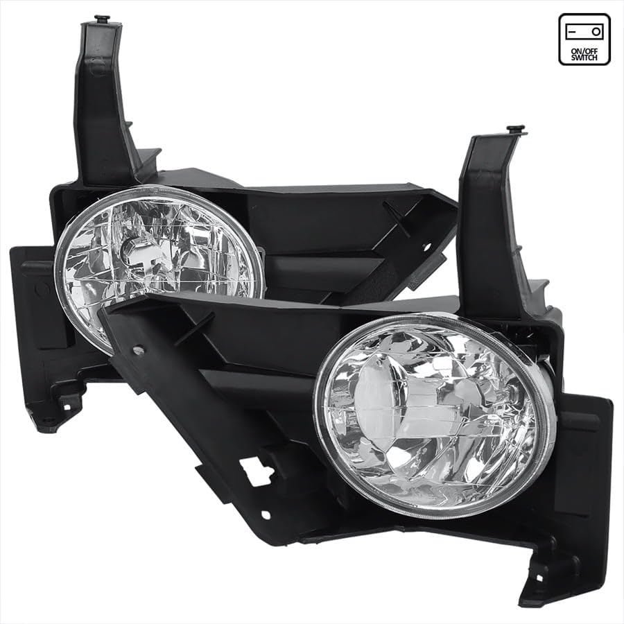 Fog Lights SPEC-D TUNING LF-CRV05COEM-HZ with Clear Lens 05-06 Honda CR-V